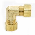 Thrifco Plumbing #65 7/8 Inch Lead-Free Brass Compression Elbow 6965009